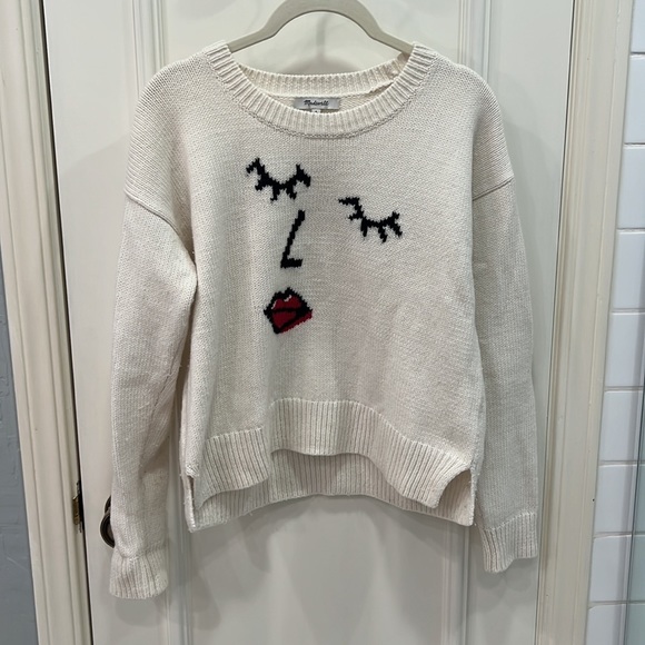 Madewell Making Faces Pullover Sweater - Picture 5 of 12